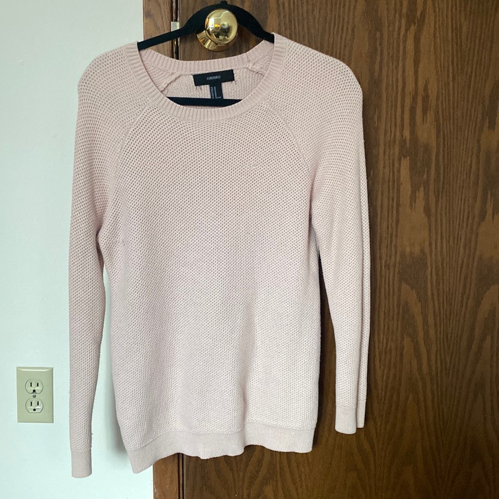 Blush pink sweater